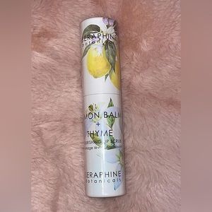 Seraphine Botanicals Lemon Balm + Thyme Lip Scrub